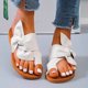 thumbnail image 2 of Amzcrzy Zapatos de mujer,Zapatos de mujer,Zapatillas de mujer, Pantuflas planas informales de verano para mujer, cómodas y antideslizantes con lazo. Sandalias Mujer Zapatillas De Casa, 2 of 7