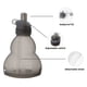 thumbnail image 2 of Juego de 2 bolsas de almacenamiento de silicona para leche materna, bolsas de alimentos reutilizables para puré, comida para bebés, almacenamiento de alimentos para bebés, refrigerador, color gris ER, 2 of 5