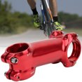 thumbnail image 2 of Elevador rojo de 90 mm para un mejor manejo en bicicletas de carretera, vástago de bicicleta de montaña de aleación de aluminio ajustable a 17°, 2 of 8