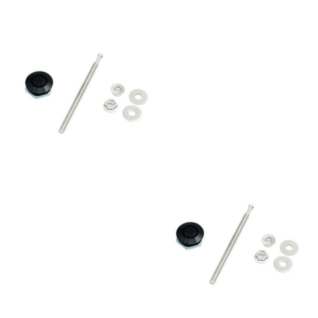 Youkk Car Modification Lightweight And Stylish Hood Lock Multiple Styles Available black DP17-25 2Set