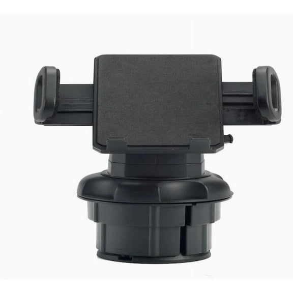 As Seen on TV Cup Call Adjustable Car Cup Holder Phone Mount, 360° Rotation, Black