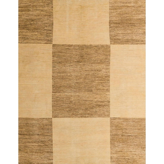 Ahgly Company Machine Washable Indoor Rectangle Abstract Orange Area Rugs, 5' x 7'