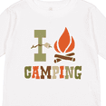 thumbnail image 4 of Inktastic I Love Camping Boys or Girls Long Sleeve Toddler T-Shirt, 4 of 5