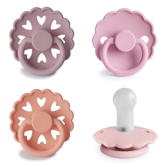 Chupete FRIGG SilkySoft de Silicona Paquete de 4 Sin BPA para 6-18 Meses