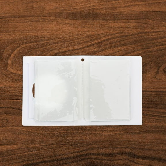 Masteelf Binder 3 Inch Kpop Album Kpop Holder Books Hollow Mini Photo Album With Pockets For Photo Collection Yellow