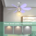 thumbnail image 4 of Lámpara Techo Ventilador LED Moderno Base E27 52 Cm, 4 of 9