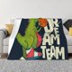 thumbnail image 1 of Balery Dinosaur Basketball Player Manta de Franela con Dibujo, Lujo Ultra Suave y Cálido, Antipelusa y Resistente a las Arrugas para Cama, Sofá, Camping -50"x40", 1 of 6