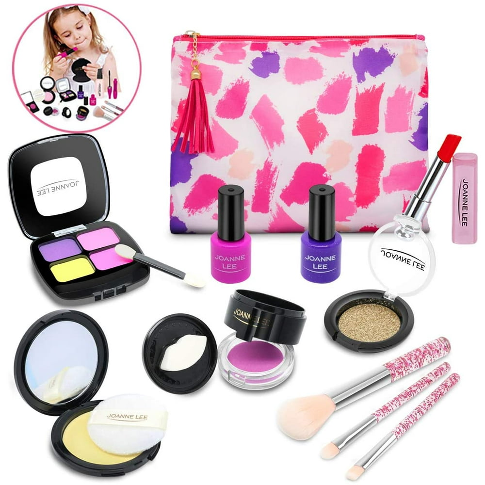 Pretend Makeup for Kids Cosmetic Toys Kit for Girls Toddlers Makeup