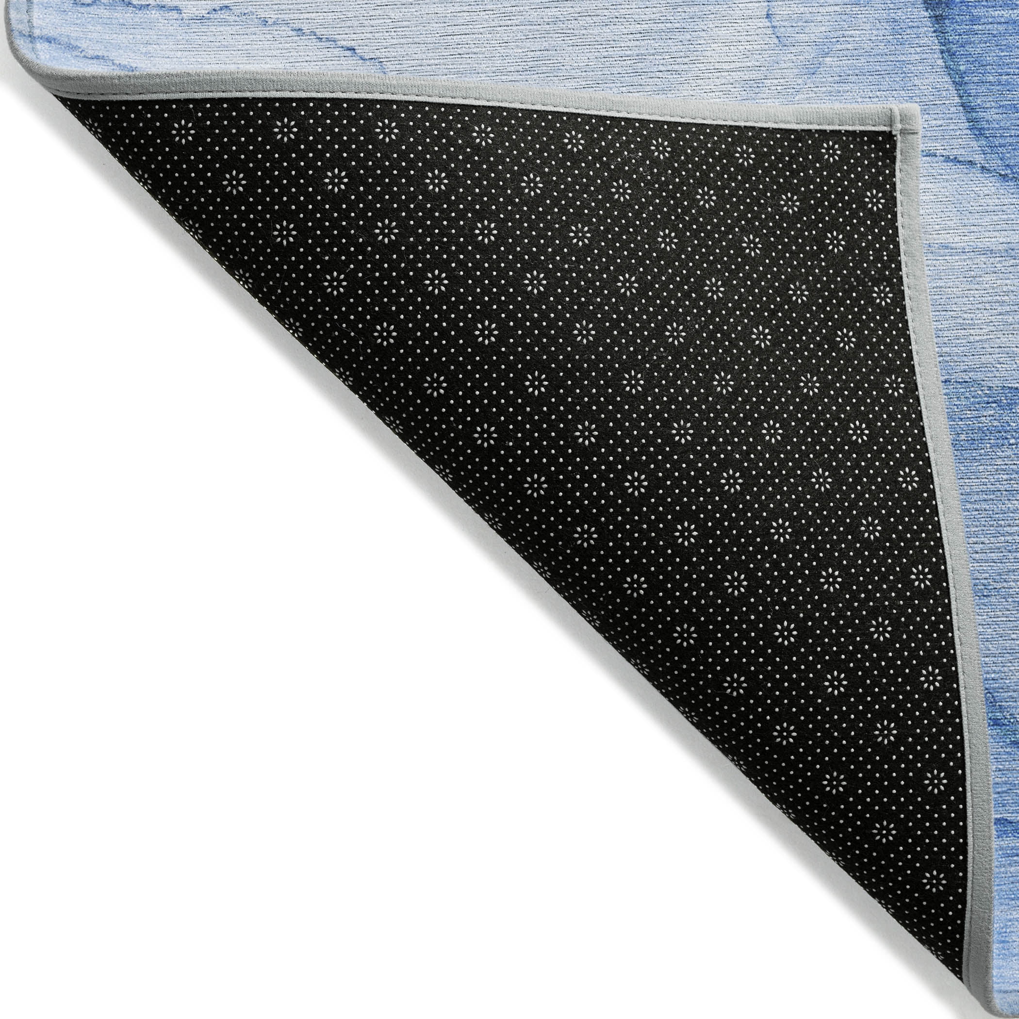 Addison Rugs Chantille Indoor/Outdoor Transitional Watercolors Blue Washable Runner Rug, 2'3" x 7'6"