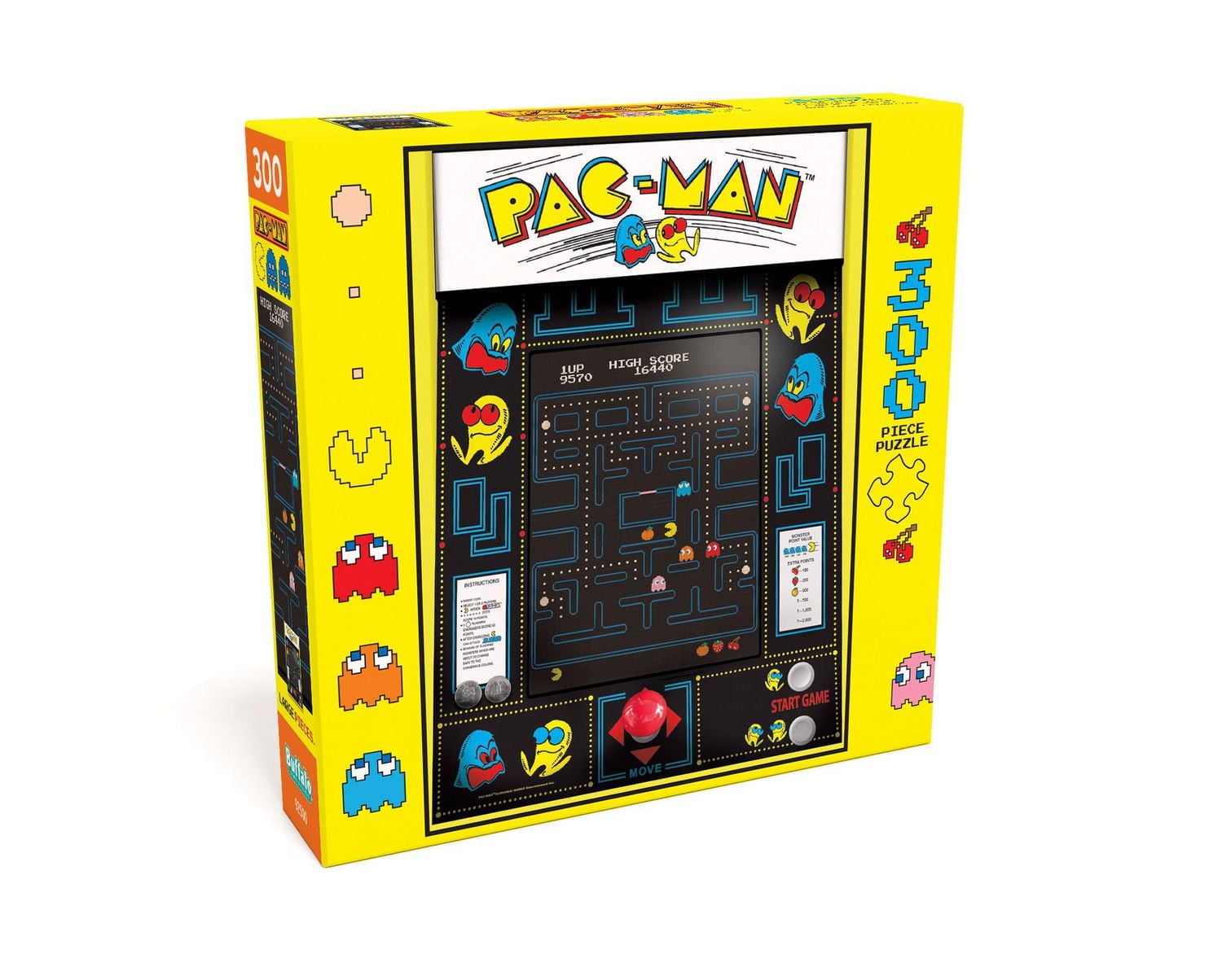 Buffalo Games Entertainment Le puzzle Pac-Man en 300 pièces