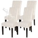 thumbnail image 1 of Set de 4 Fundas Impermeables para Sillas de Comedor SearchI Beige, 1 of 7