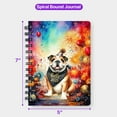 thumbnail image 5 of Hello 2025 Bulldog Celebrates Happy New Year Firework Balloon Spiral Bound Journal Dog Lover Gifts Idea 5x7in Spiral Notebook - 02024, 5 of 5
