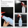 thumbnail image 2 of WHAMVOX  2 Pcs Spray Bottle for Cleaning Empty Garden Water Sprayer Misting Travel White, 2 of 8