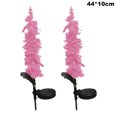 thumbnail image 2 of Lámpara solar de jacinto de simulación de lámpara solar 2PCS-Rosa MFZFUKR CPB-US-DYP779-2, 2 of 5