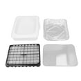 thumbnail image 2 of JUEGO DE SOPORTE DE BANDEJA DE FOOIL, Platón de Aislamiente Fácil de Aislamiente de Limpieza Ligero APILABLE PARA LA FICIETE PARA ACAMPAR, 2 of 7