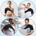 thumbnail image 2 of Comfytemp Shoulder Ice Pack Wrap with 2 Reusable Gel Inserts, Adjustable Compression for Shoulder Pain Relief & Post-Workout Recovery, 2 of 7