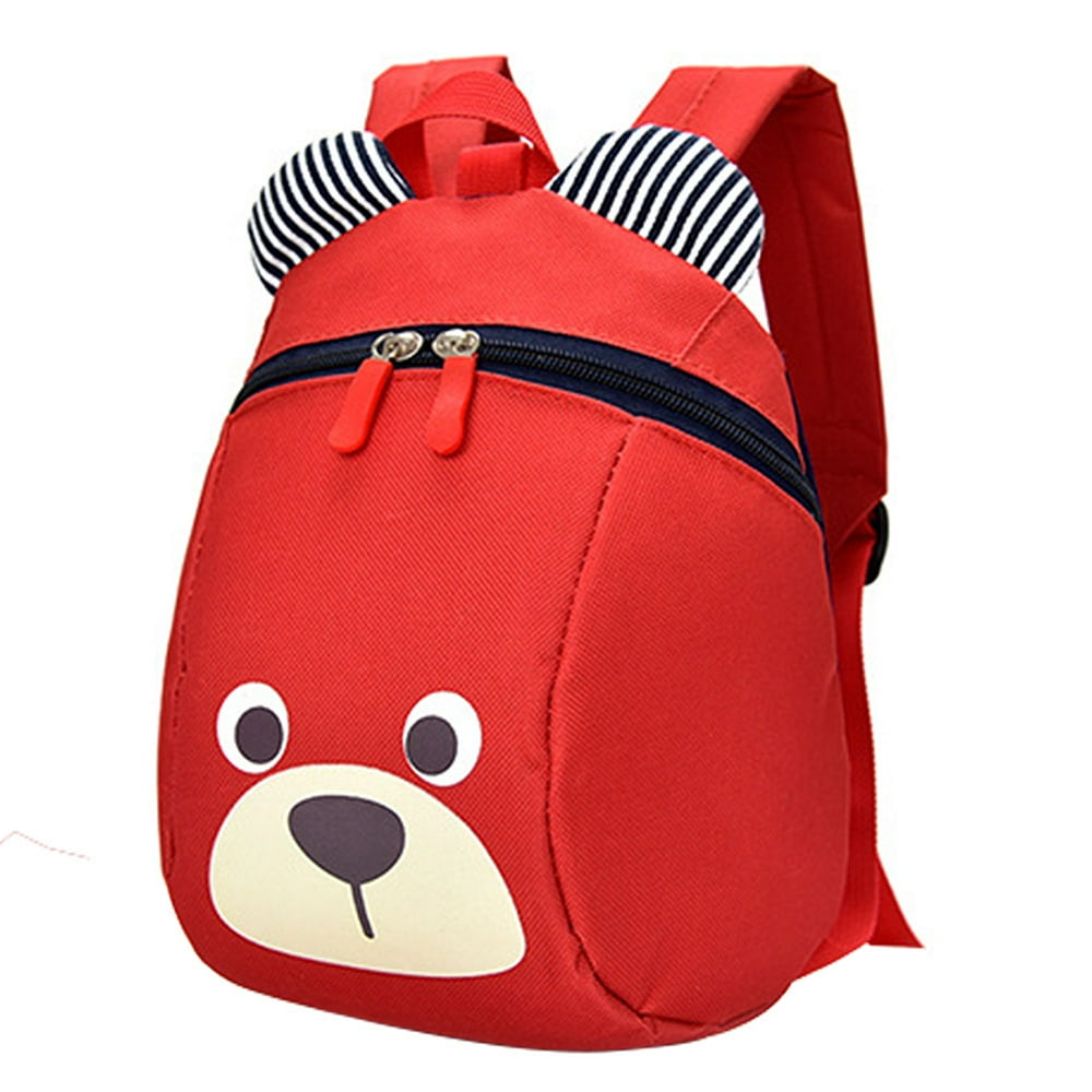 I IHAYNER Age 12Y Cute Bear Small Toddler Backpack With Leash