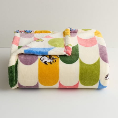 Mickeys Friends Oversized Supersoft Printed Plush Throw  60" x72"