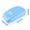 Blue, variant on WNFJR Dual-Purpose Pet Bath Brush with Massage Grooves - Gentle Silicone for Deep Clean & Hair Care, Suitable for All Cats & Dogs