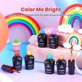 thumbnail image 2 of Set de esmaltes de uñas Beetles Summer Gel 6 colores Rainbow UV, 2 of 6