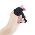 thumbnail image 6 of 20Pcs Finger Sleeve Protector Thumb Braces Soft Breathable Elastic Relieving Pain Finger Sleeves Thumb Brace Support-Black Gray, 6 of 8