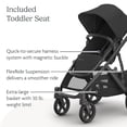 thumbnail image 5 of Cochecito UPPAbaby Vista V3 - Sistema de cochecito individual a doble de tamaño completo - Asiento para niños pequeños, protector contra insectos, protector contra la lluvia y bolsa de almacenamiento, 5 of 5