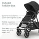 thumbnail image 5 of Cochecito UPPAbaby Vista V3 - Sistema de cochecito individual a doble de tamaño completo - Asiento para niños pequeños, protector contra insectos, protector contra la lluvia y bolsa de almacenamiento, 5 of 5
