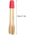 thumbnail image 2 of Wooden Tongs Bbq Tongs Buffet Tongs Bread Steak Kitchen Tongs, 2 of 5