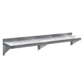 thumbnail image 2 of Sunrise Commercial 430 Stainless Steel Kitchen Wall Shelf, NSF Certificated, Wall Mounted, Solid Shelving for Restaurants, Bars & Hotels (12" x 60"), 2 of 5
