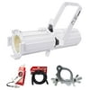 Chauvet DJ EVE E-50Z Ellipsoidal White Gobo Spot Light+Controller+Cable+Clamp