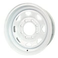 thumbnail image 4 of eCustomrim 2-Pack Heavy Duty Equipment Trailer Rims Wheels 16" 16X6 8 Lug White Spoke, 4 of 6