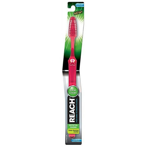 Reach No. 11 Crystal Clean Toothbrush, Medium