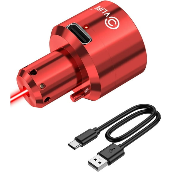 Rechargeable Red Bore Sight with Magnetic Connection