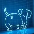 thumbnail image 3 of Craftnamesign Dachshund Butt Neon Sign, Animal Wall Deco, 3 of 4