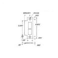 thumbnail image 1 of Baldwin 6039264R214 Right Handed Extended Lip with Backset Latch & Deadbolt, Satin Chrome, 1 of 1