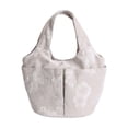 thumbnail image 2 of Embroidered Canvas Bag Women's Multi-Pocket Handheld Bag Large Capacity Commute Tote Bag Mommy Bag Vegetable Basket Bag, 2 of 6