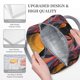 thumbnail image 3 of Fotbe Abstract Pattern Penguin Bolsa de Almuerzo con Estampado, Lonchera Aislada, Contenedor de Comida Reutilizable Tipo Cooler a Prueba de Fugas, 3 of 6