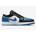 thumbnail image 3 of Nike Air Jordan 1 Low White/Royal Blue-Black-White 553558-140 Men's Size 9 Medium, 3 of 4