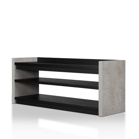 Furniture Of America Keler Cement Like 2 Shelf Shoe Furniture Of America Keler Cement Like 2 Shelf Shoe Cabinet