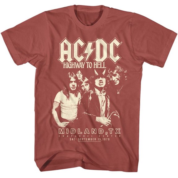 AC/DC HTH Texas Terracotta T-Shirt