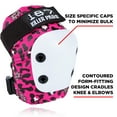 thumbnail image 2 of 187 Killer Pads Kids Skateboarding 6-Pack, Staab - Pink Junior, 2 of 12