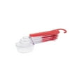 thumbnail image 1 of Zyliss 6667950 Plastic Clear & Red Measuring Spoon, 1 of 1