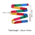 thumbnail image 2 of Minkissy 12 Pcs Gymnastique Rythmique Nylon Rose pour Exercice et Danse, 2 of 8