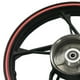 thumbnail image 2 of Rin 17 Trasero Filo Rojo Negro Italika 150 Z RODA, 2 of 2