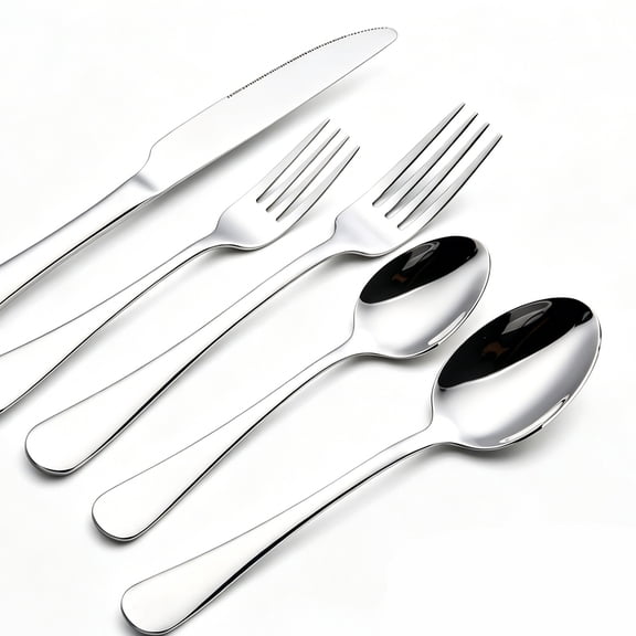 Silverware Set Stainless Steel Flatware Utensils for Home Dining