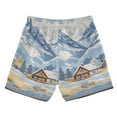 thumbnail image 7 of FORMRS Boys Swim Trunks Quick Dry Mesh Liner Boardshorts Sizes XS-XL, Winter Mountain, 7 of 7