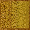 thumbnail image 1 of Ahgly Company Indoor Square Abstract Yellow Modern Area Rugs, 8' Square, 1 of 4