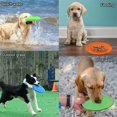 thumbnail image 3 of 15/18/22cm Fashion Dog Toy Flying Discs Pet Dogs Silicone Game Trainning Interactive Puppy Toys Puppy Pet Supplies ShopWise Round, 3 of 12