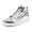 Silver, variant on Men's Fashion High Top Sneakers with Sparkling Sequin Thick Sole for Superior Comfort and Casual Style