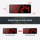thumbnail image 3 of Reloj de pared digital LED XUANZIT con pantalla grande - rojo, 3 of 7
